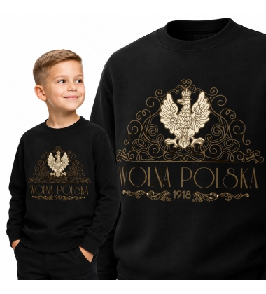 Bluza dziecięca Patriotyczna WOLNA POLSKA
